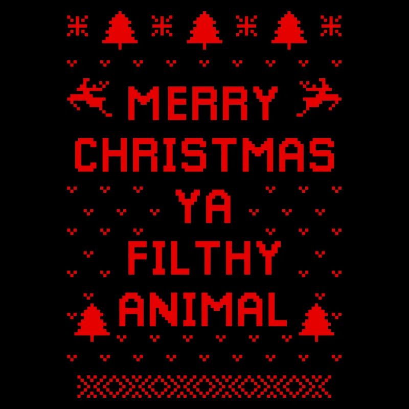 Humorvoller Weihnachts-Tierpullover