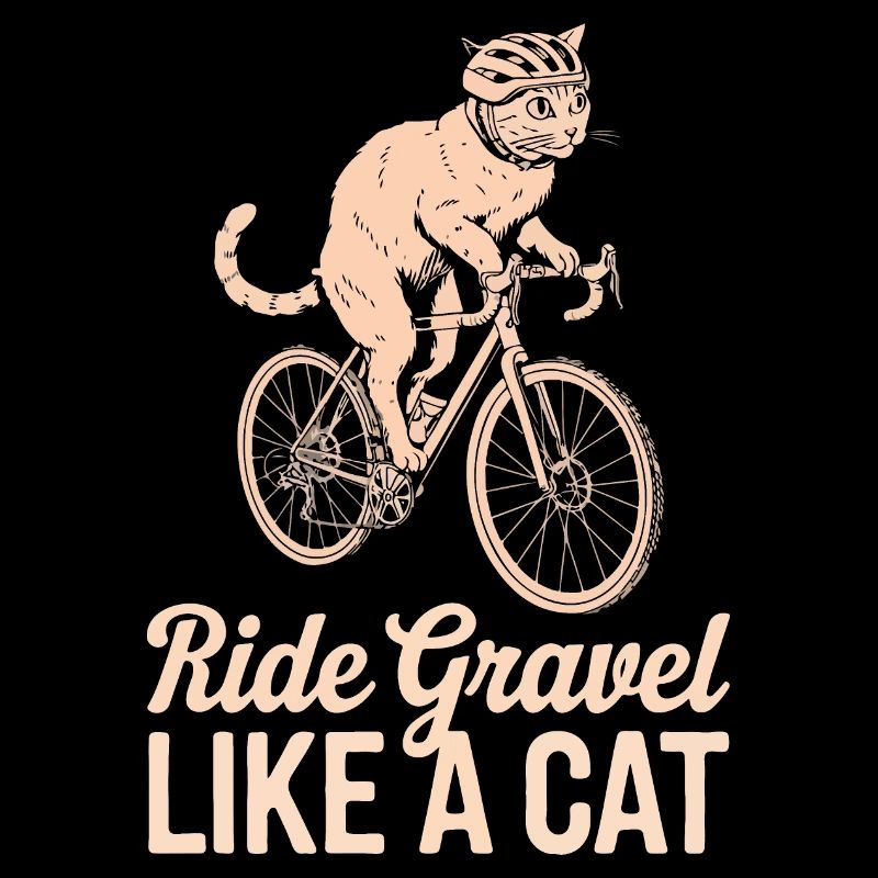 Roulez sur le gravier comme un chat