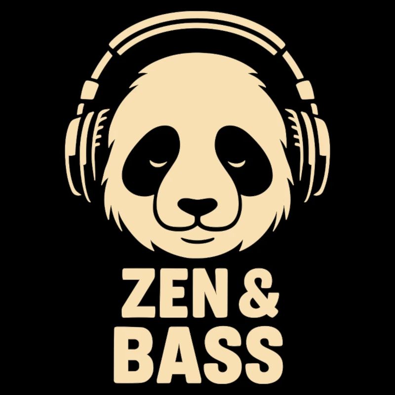 Panda avec un casque
