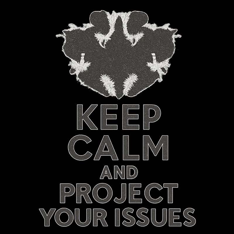 Keep calm and project your issuses