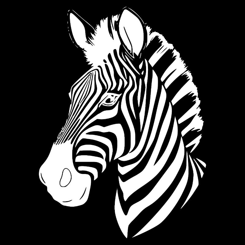 Zebra Zebra Head T-shirt Gift