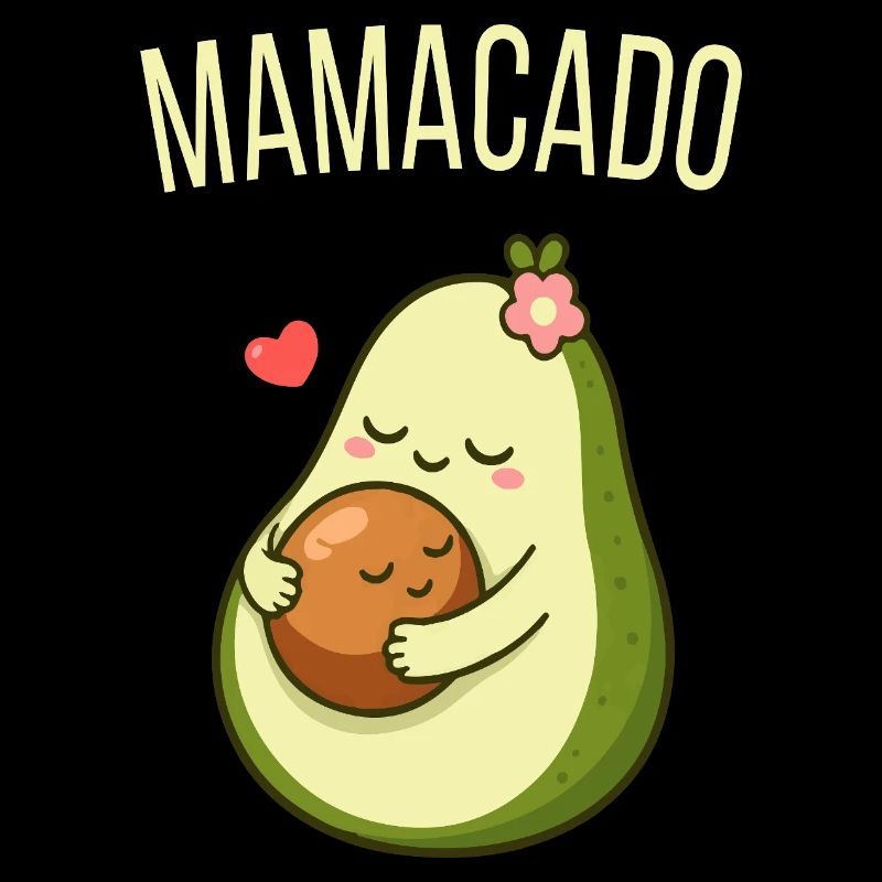 Mamacado Avocado Familie Mama Mutter