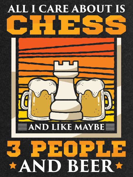 Échiquier des joueurs d’échecs