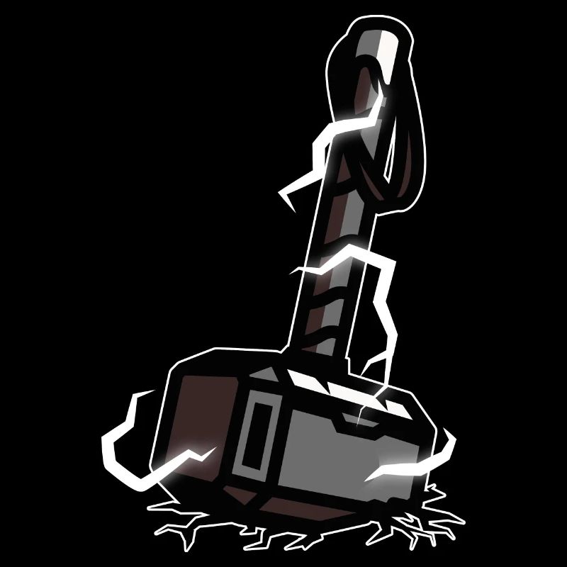 Le marteau de Thor Viking Le fils d’Odin Thor Vikings