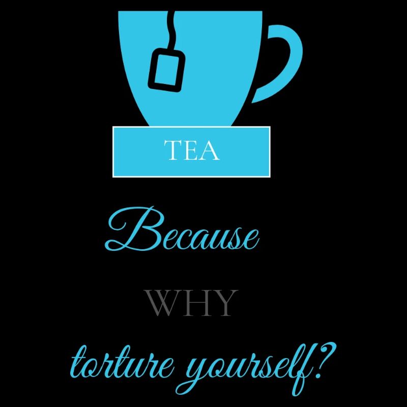 TEA-RIFFIC (Bleu Clair + Gris)
