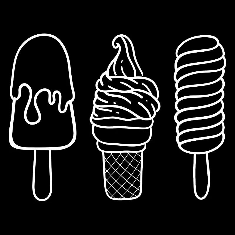Eiscreme-Fan