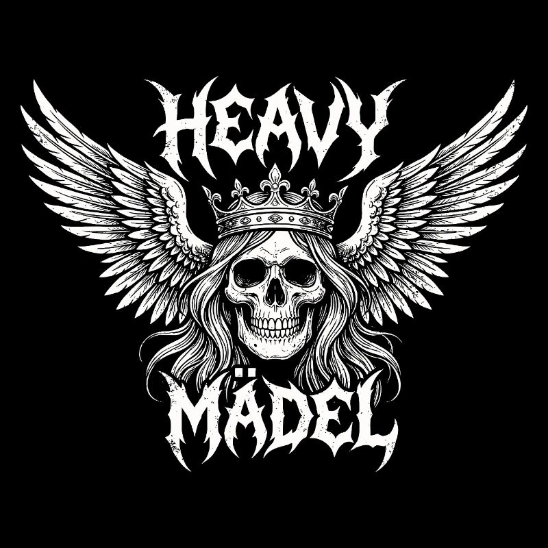 Heavy Girl – Conception de piano à queue Rock & Metal