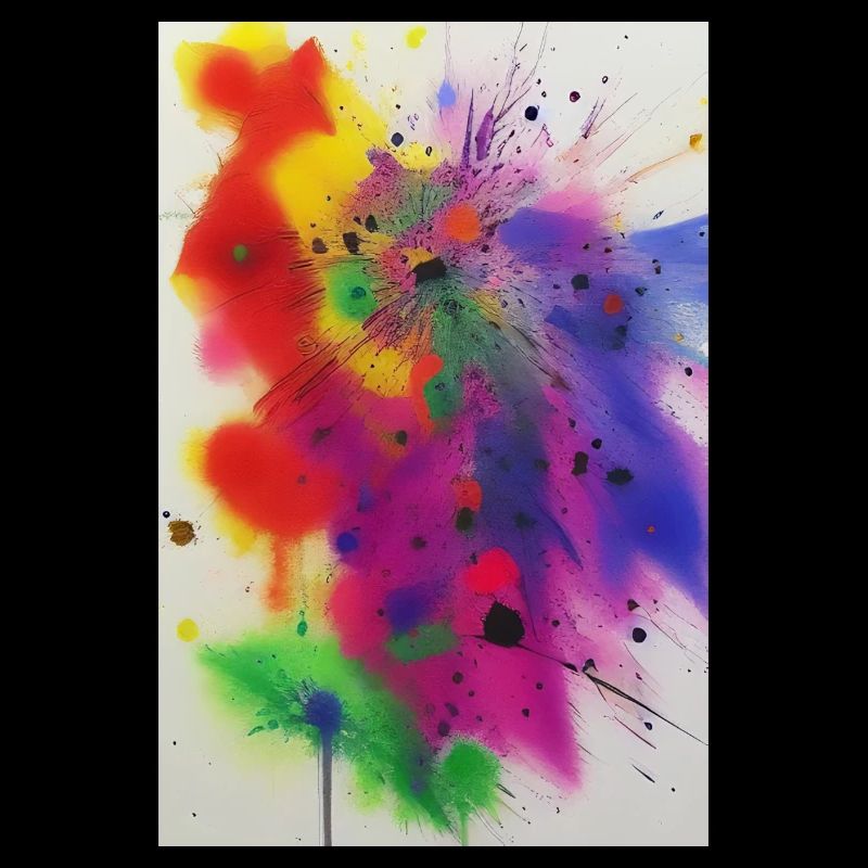 Éclaboussures de peinture