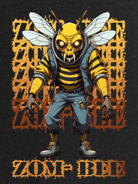 Creepy zombie bee