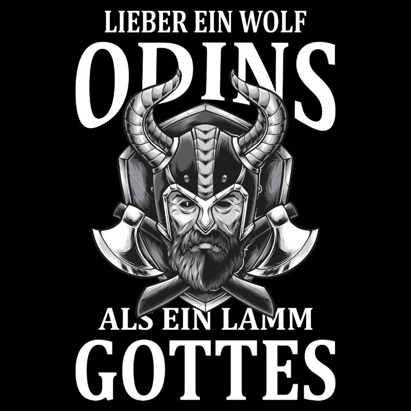 Lieber Ein Wolf Odins Als Ein Lamm Gottes Wikinger