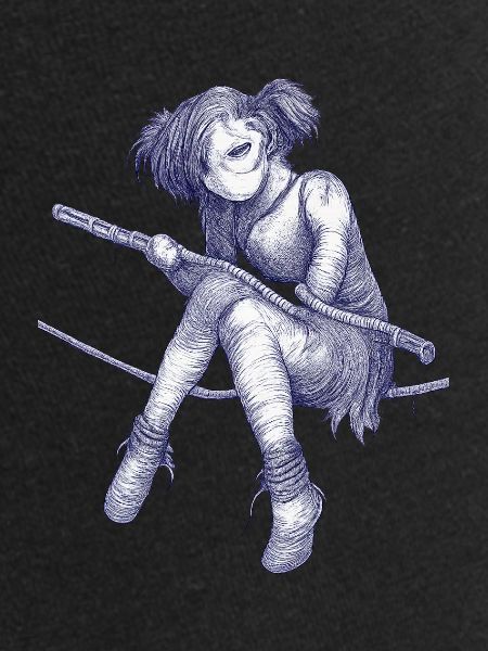 Seilakrobatin im Dreadpunk