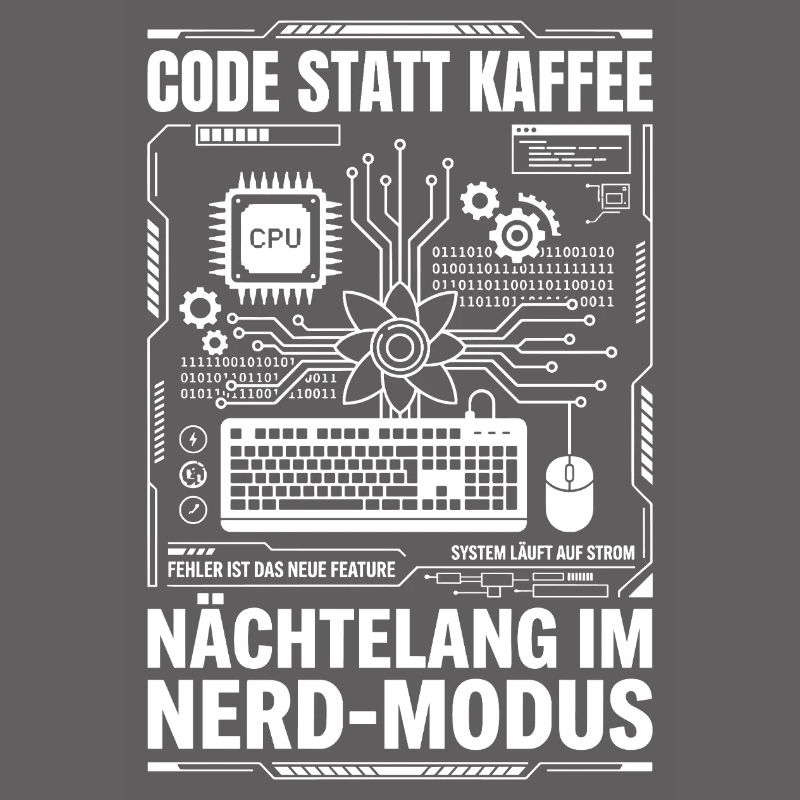 Code instead of coffee nerd mode