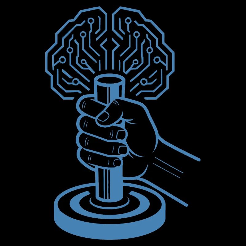 Digital Brain Cyborg Artificial Intelligence Ste