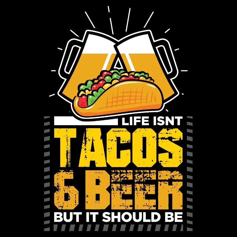 Taco Beer Beer Drinker Beer Lover