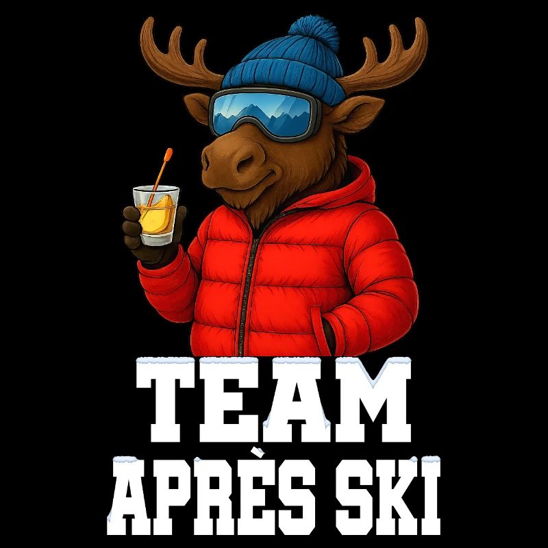 Team Après Ski - Moose with Schnapps - Party Crew