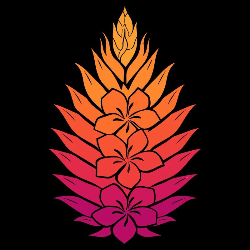 Rainbow Lotus Mandala
