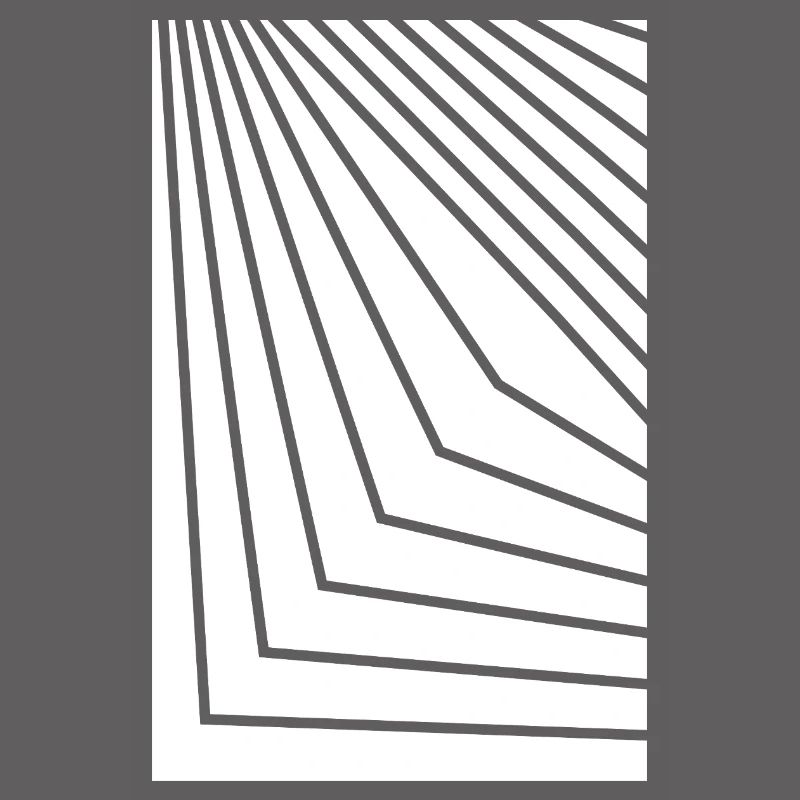 Angular Concentric Lines