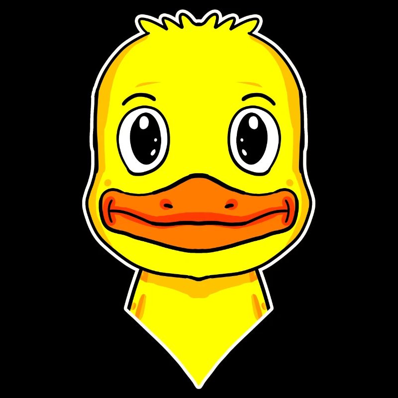 Tête d’animal de canard Tête d’animal Tête de canard