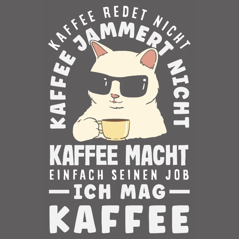 Coffee doesn't talk – I like coffee
