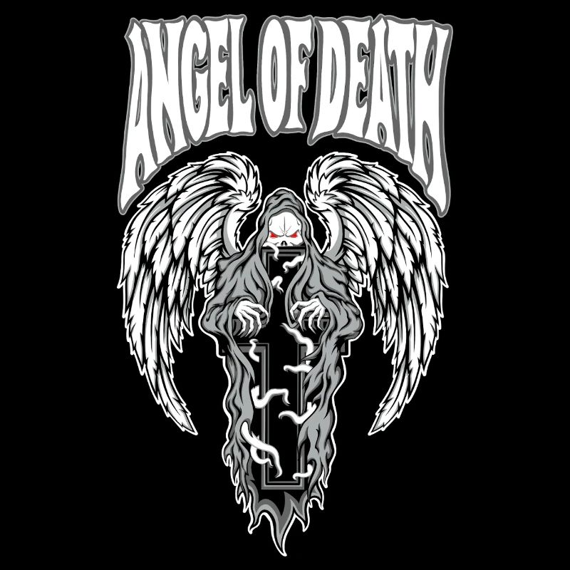 Todesengel Gotik-Emblem