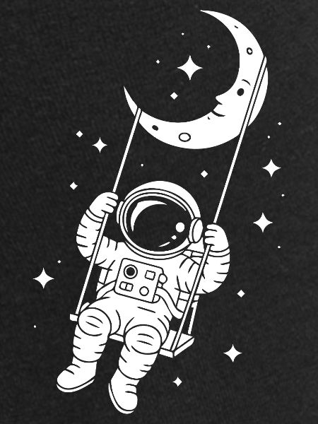 Astronaute Cosmos Spatial Swing