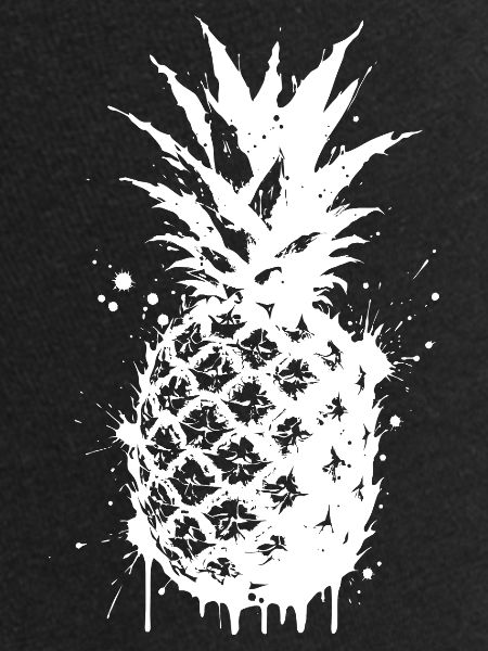 Splashed pineapple spray