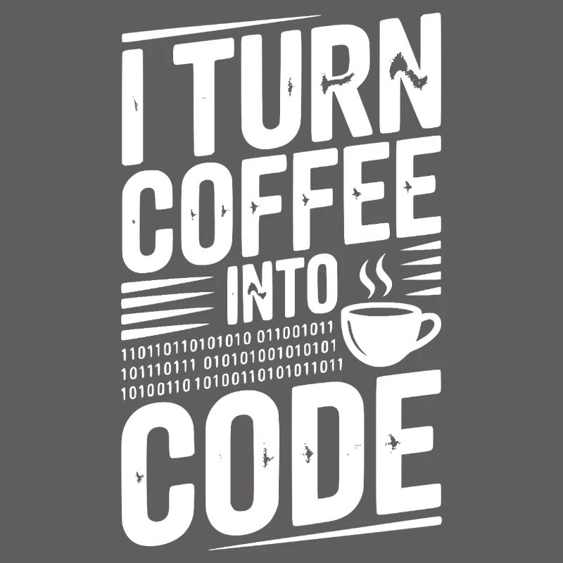 Je transforme le café en code