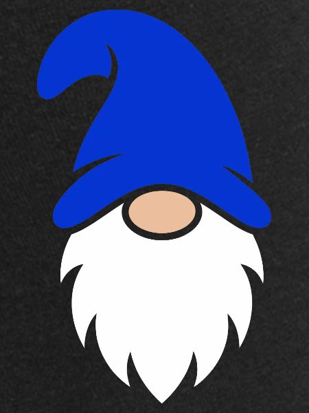 Breloque Gnome barbu bleu