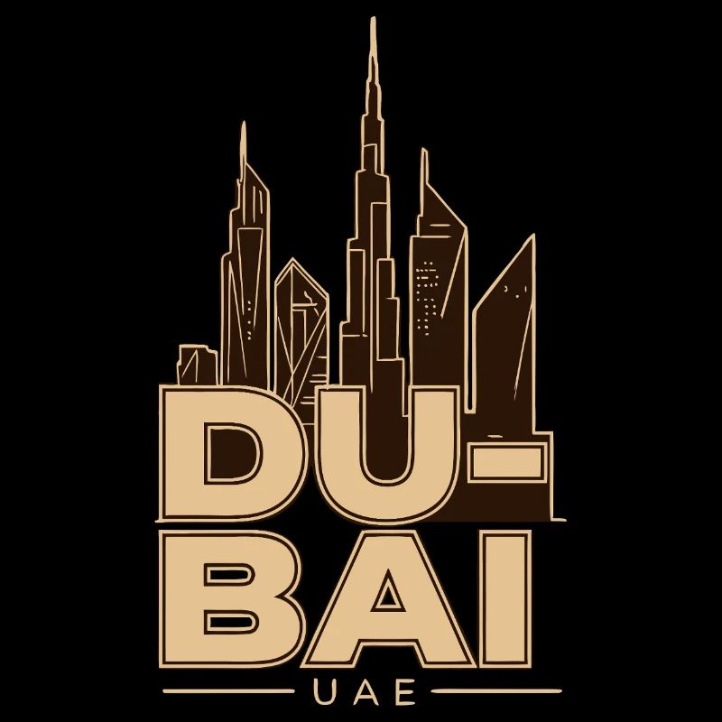 Dubai Skyline UAE Burj Khalifa