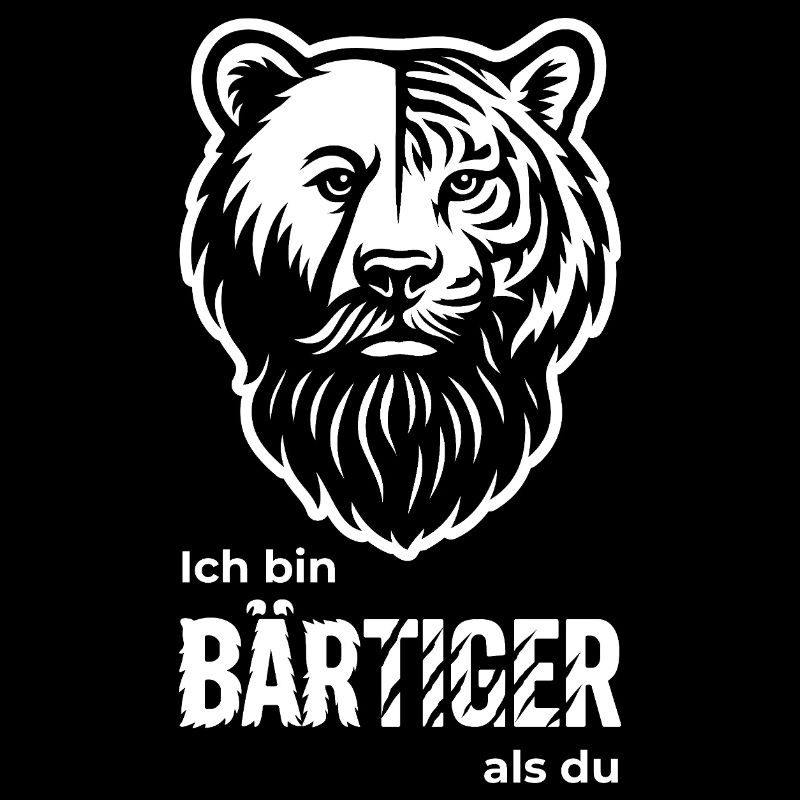 BÄRTIGER Bär & Tiger Bart-Wortspiel