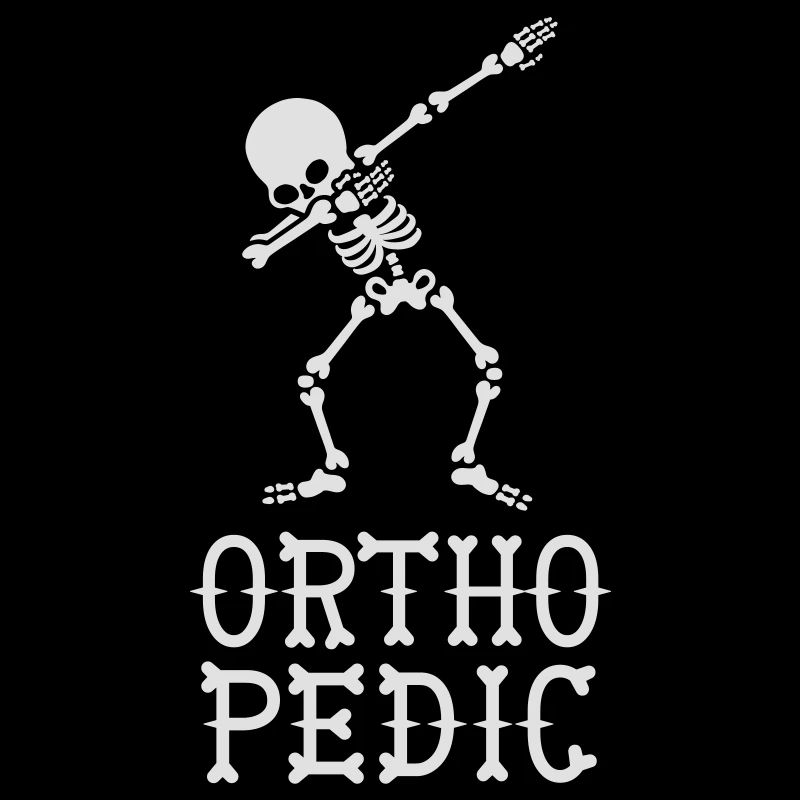 Dab dabbing skeleton orthopedic