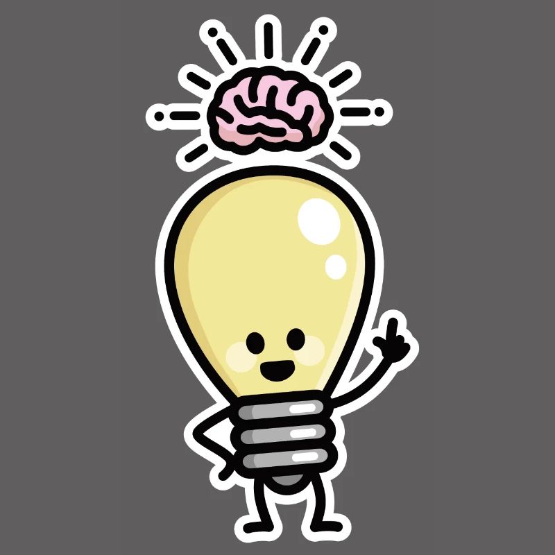 Light Bulb Idea Brains Creative Genius Creativity