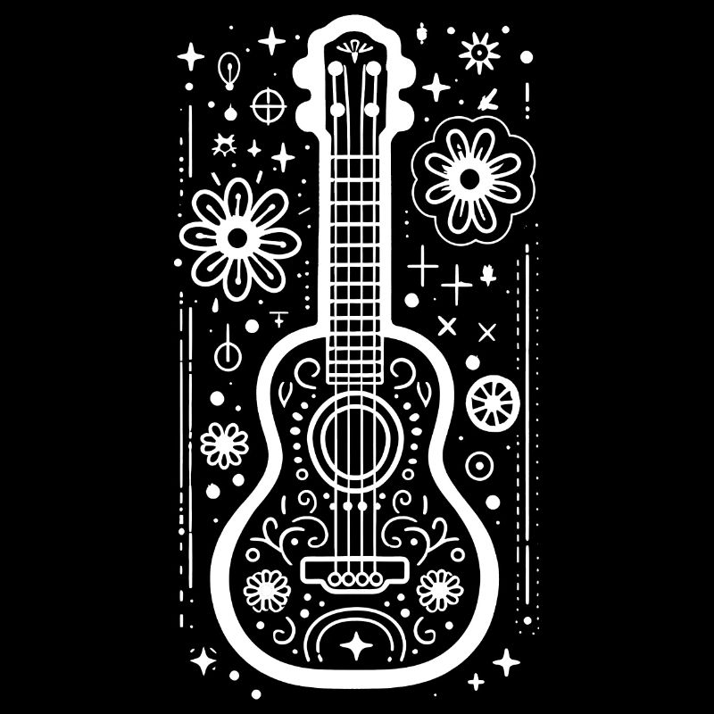 Ukulele Drawing