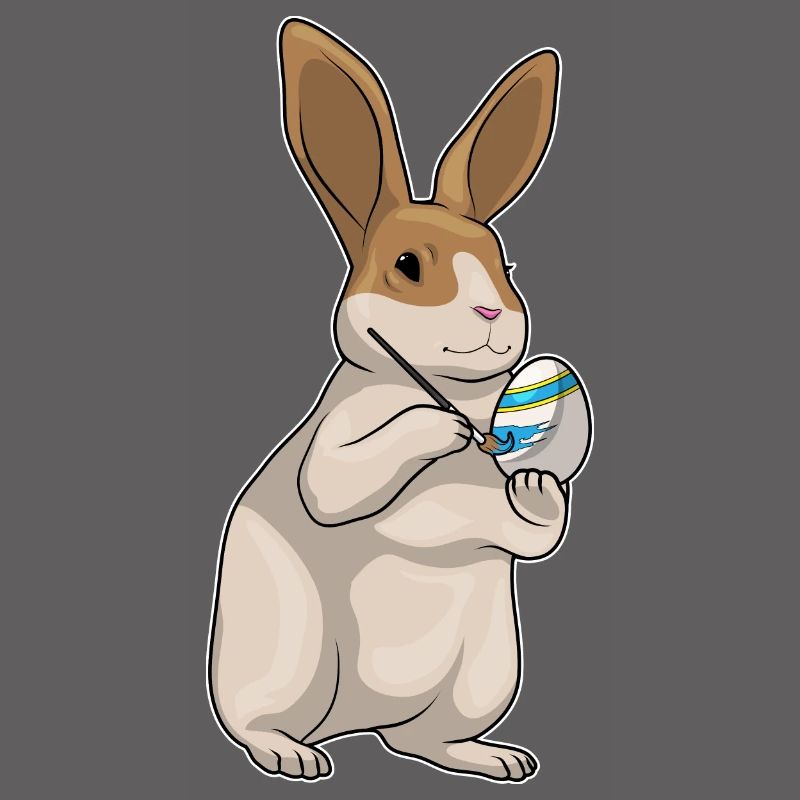 Bunny Easter Coloring