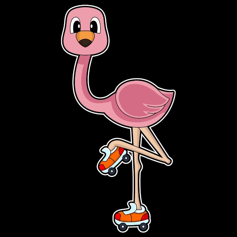 Flamingo Patins à roulettes en patin à roues alignées