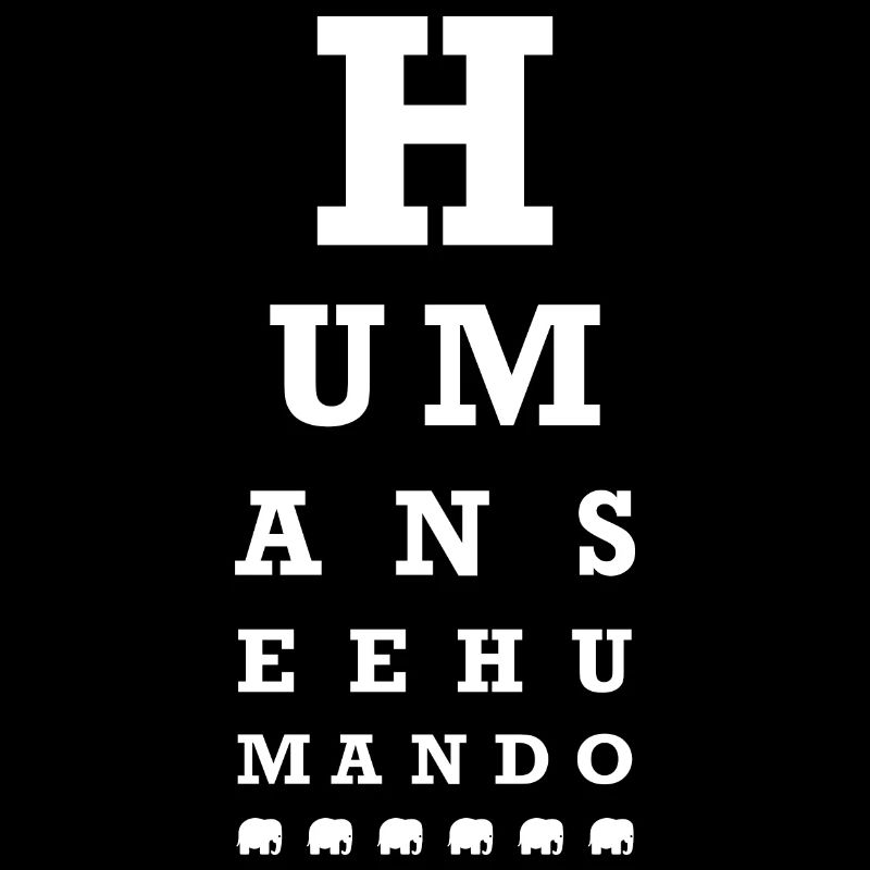 Human see human do (dark)