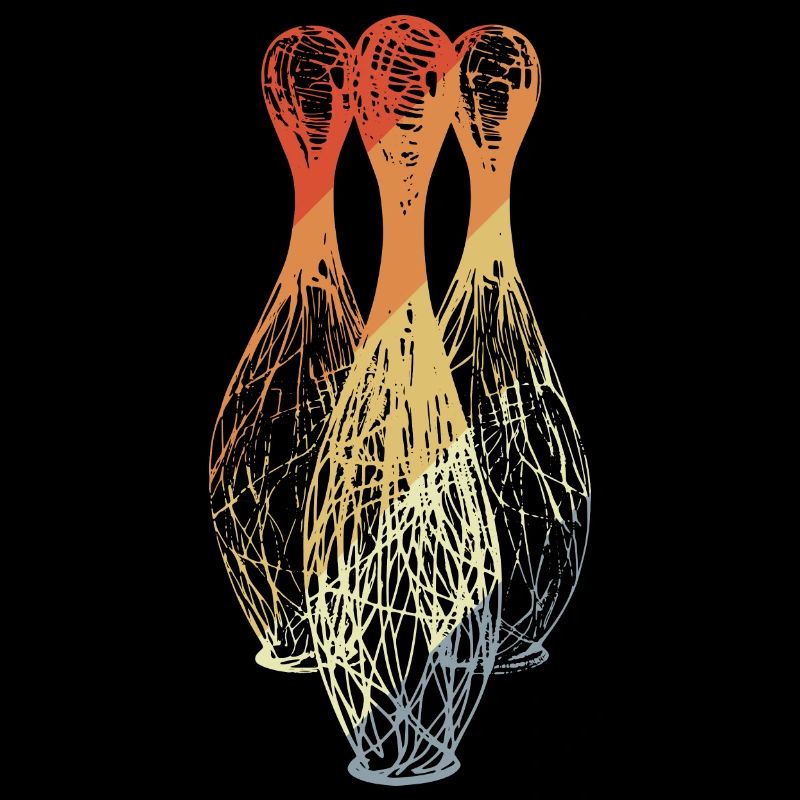 Bowling Pins Sketch