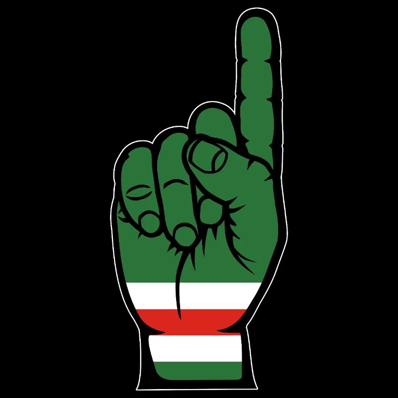 Tschetschenien Flagge Nummer 1