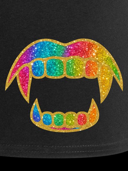 Rainbow Glitter Mouth
