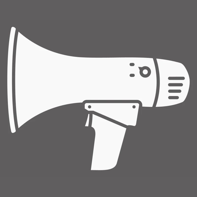 Megaphone loud demo ultras