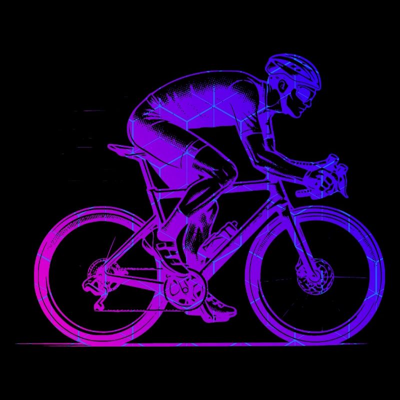 Graphique vélo de route pour vélo de route