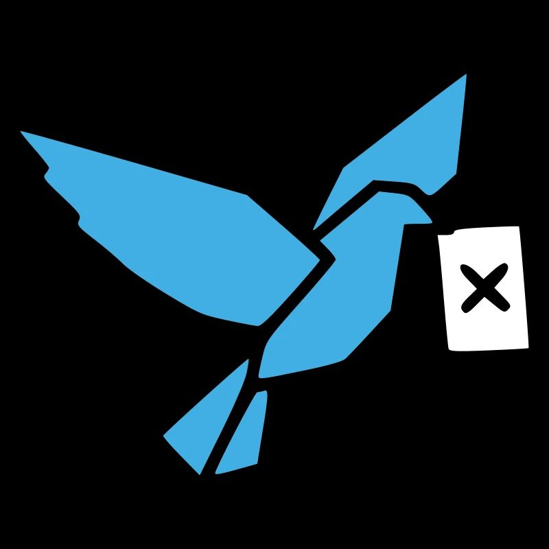 Origami Bird Dove Geometric