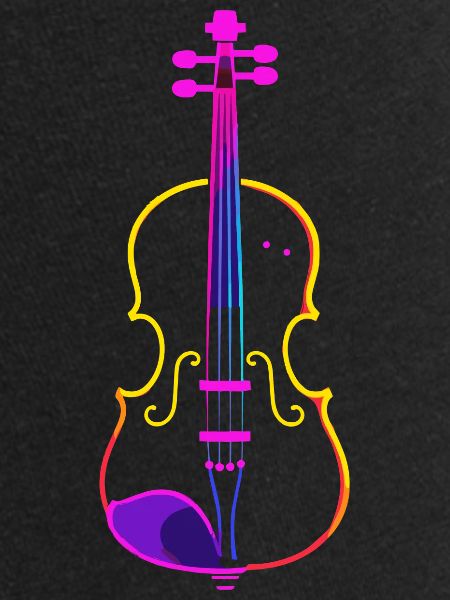 Violon Lineart