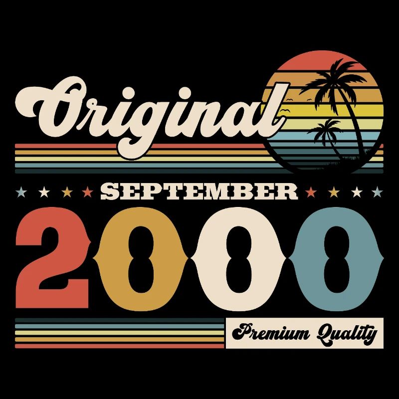 25e anniversaire Original septembre 2000