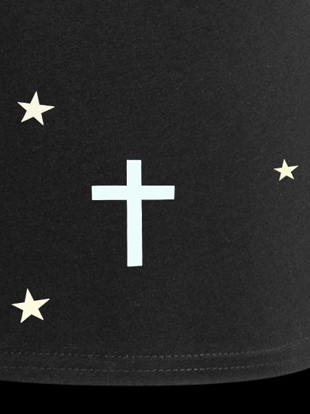 Croix céleste avec étoiles