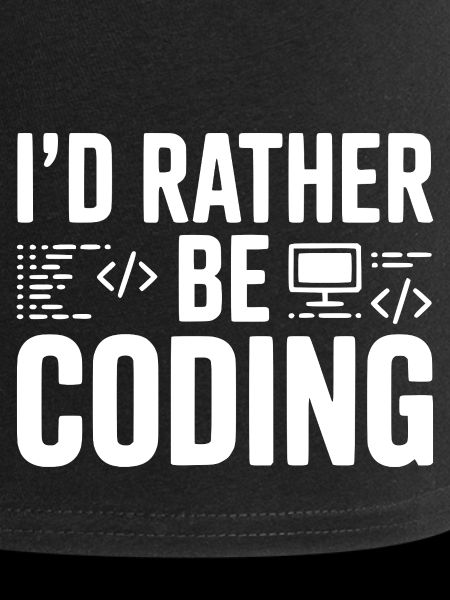 Je préfère coder
