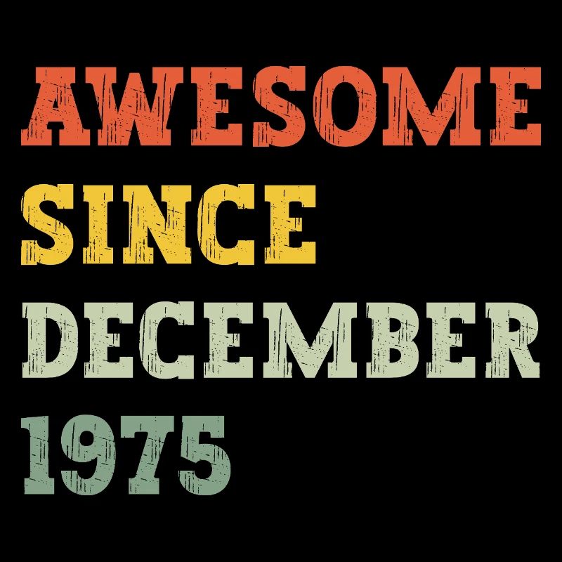 1975 Dezember Geburtstagsgeschenk