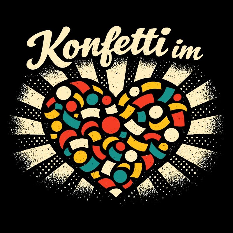 Konfetti Im Herzen - Süße Geschenkidee