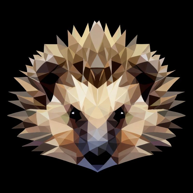 Style polygonal hérisson