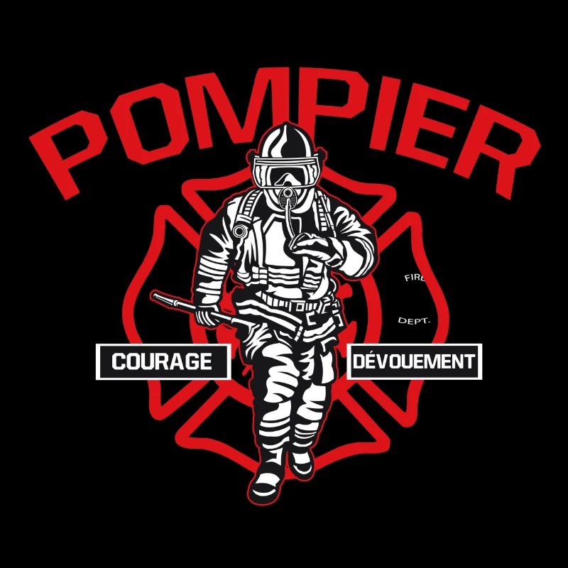FIREFIGHTER courage dedication